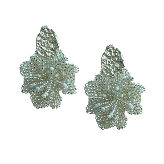 Blooming Earrings Silver (Silver)