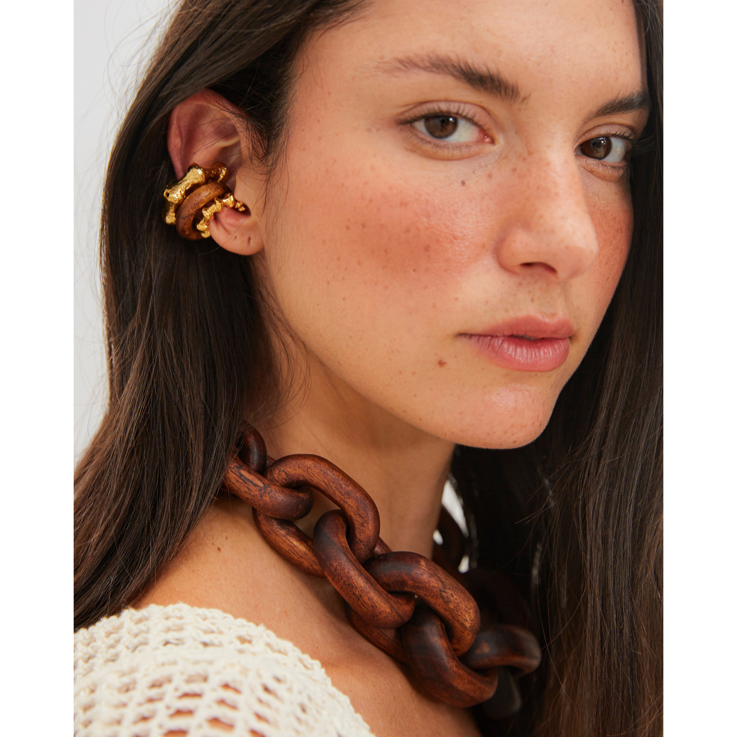 Wood Ear Cuff Midi