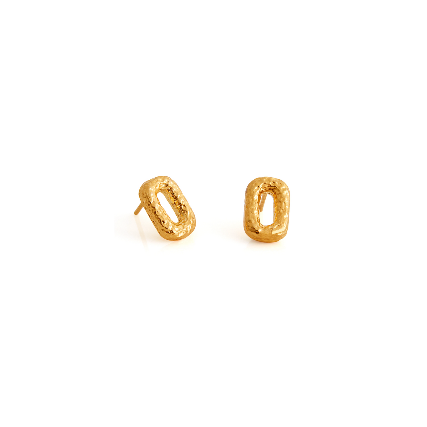 Link Mini Studs (Gold)