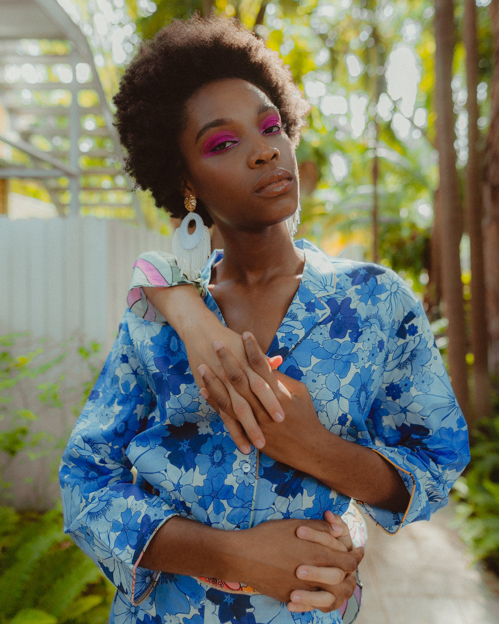 Red Sunshine Earrings - JETLAGMODE