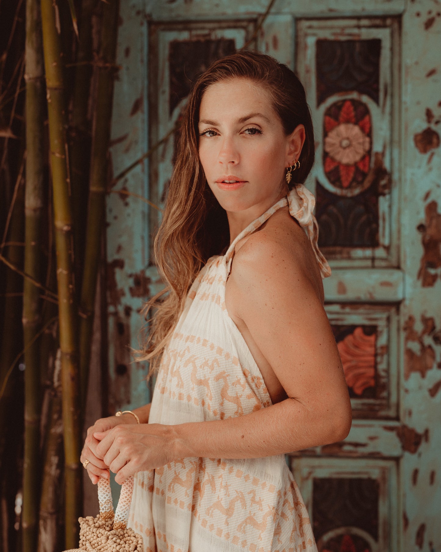 Leaf Mini Hoops - JETLAGMODE