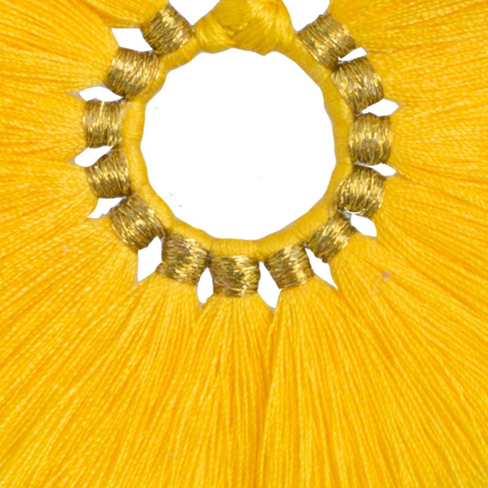 Yellow Wild Flower Earrings - JETLAGMODE