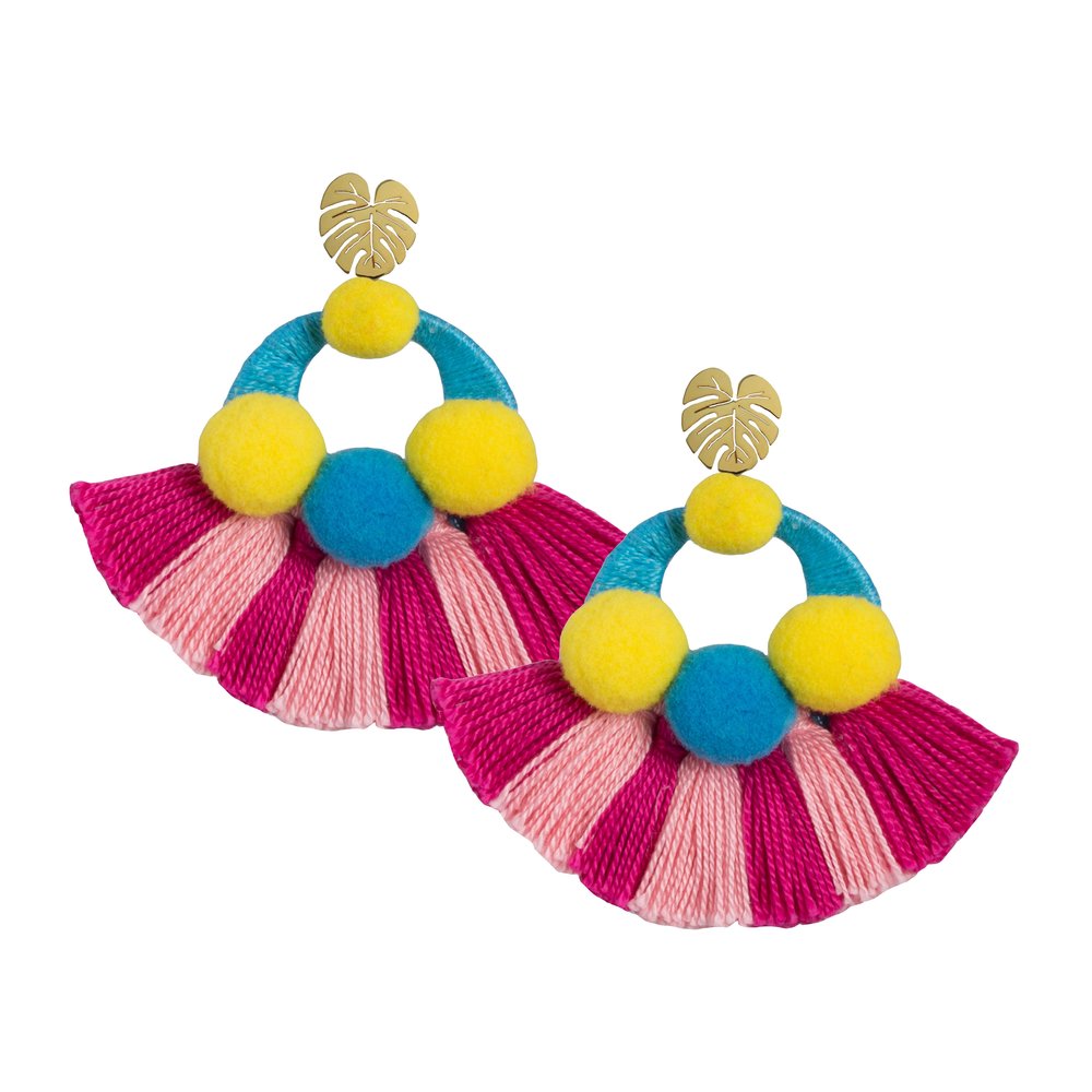 Blue Salpicón Earrings - JETLAGMODE