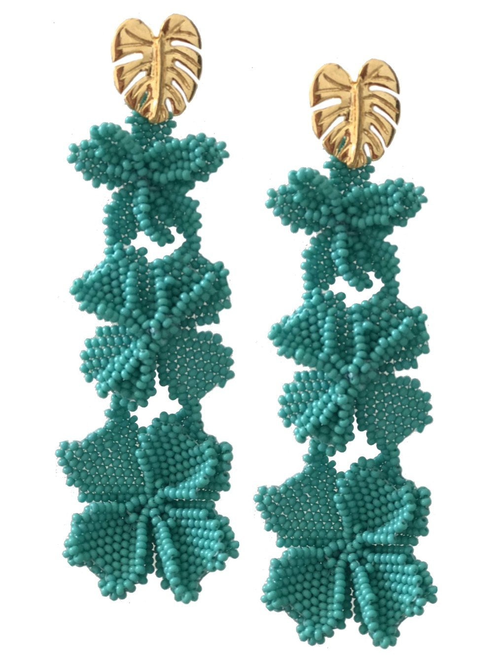 Aqua Garden Earrings - JETLAGMODE