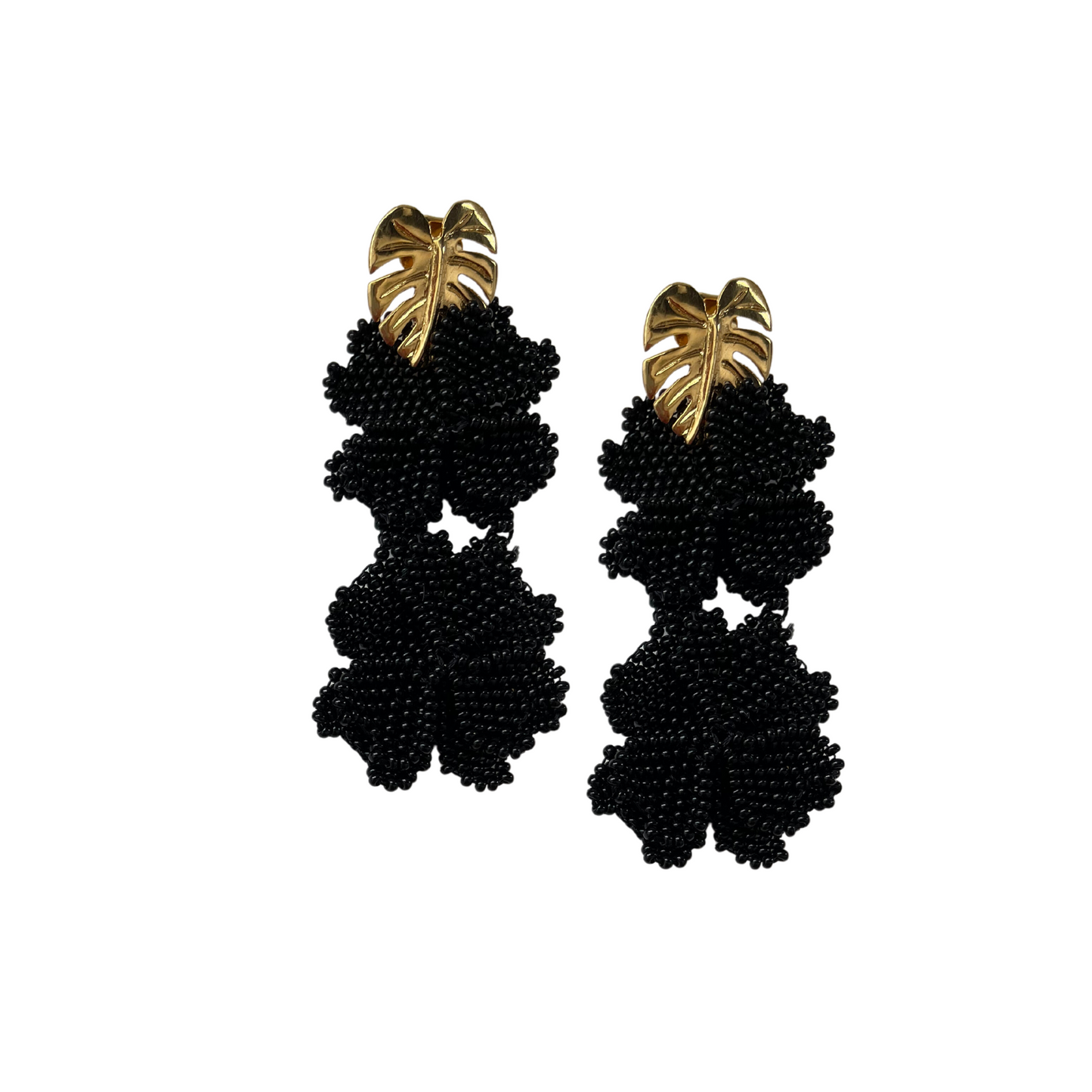 Black Garden Earrings (2F)