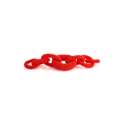 Connection Beaded Bracelet Red