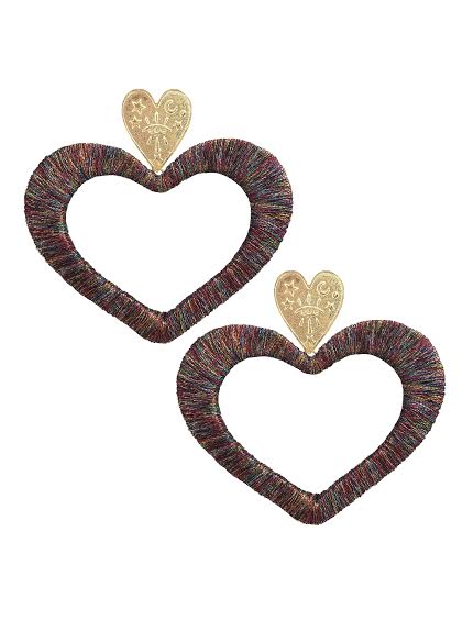 Multicolor Love Earrings - JETLAGMODE