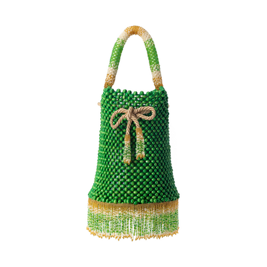 Green Waterfall Handbag