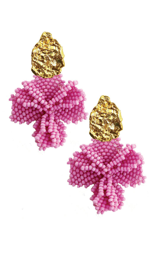 Pink Blossom Earrings