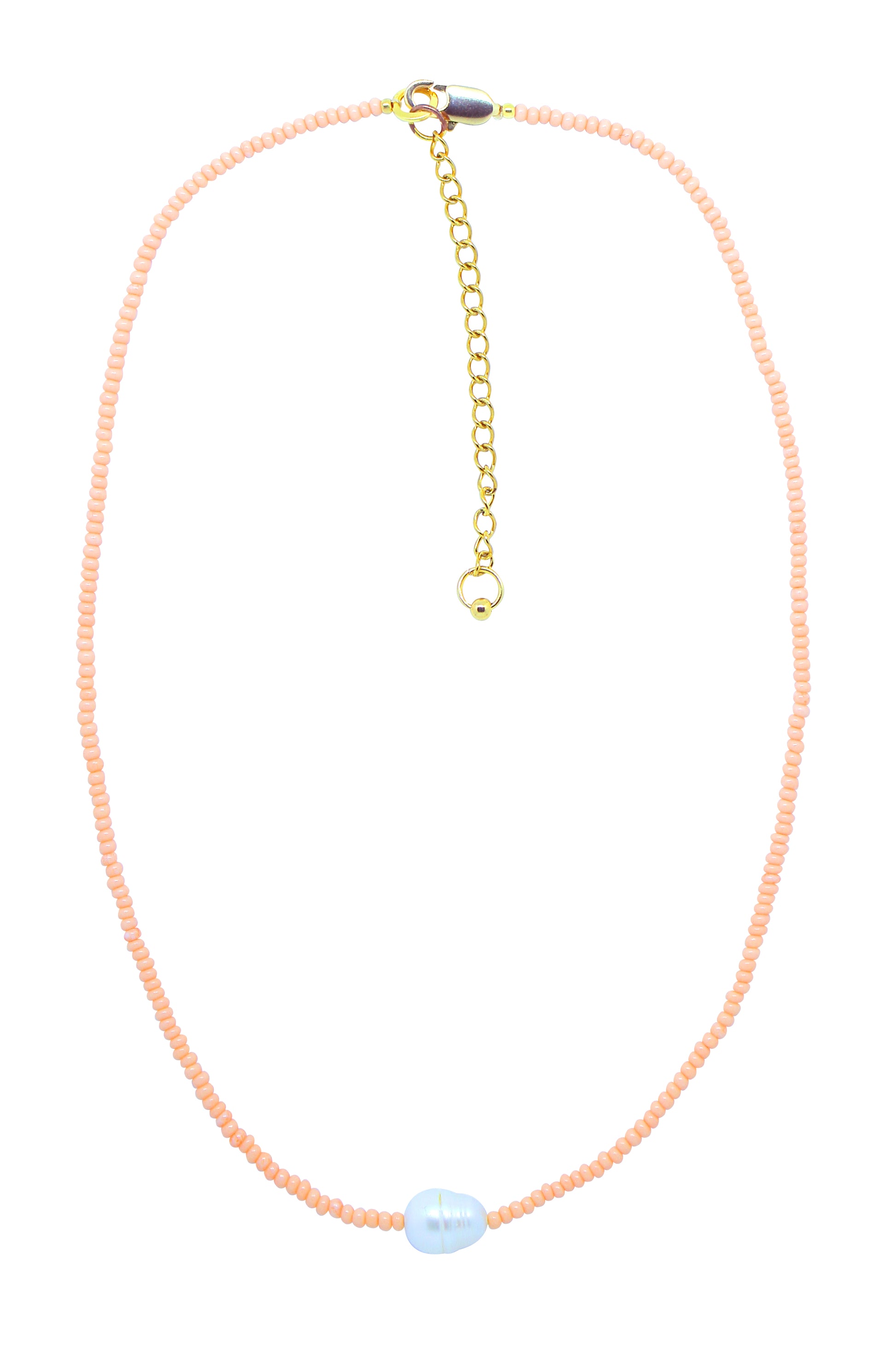 Peach Mini Necklace - JETLAGMODE
