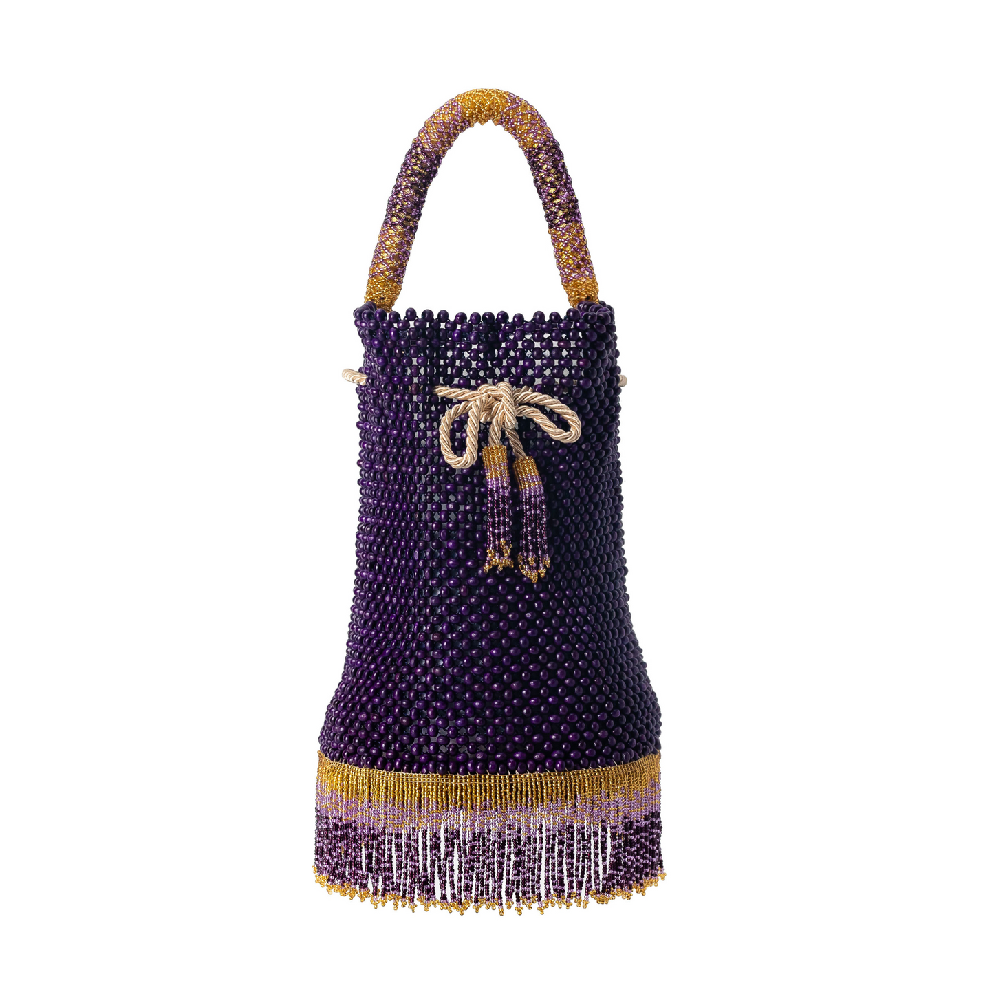 Purple Waterfall Handbag
