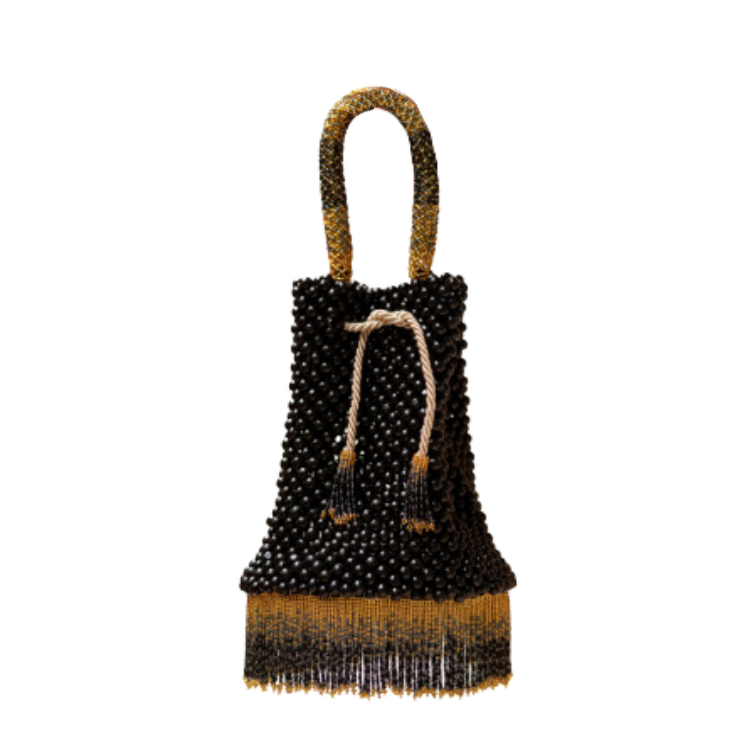 Black Waterfall Handbag