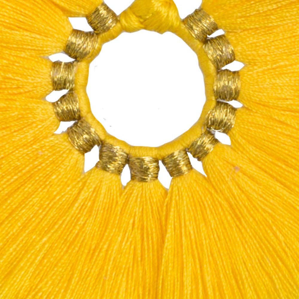Yellow Wild Flower Earrings - JETLAGMODE