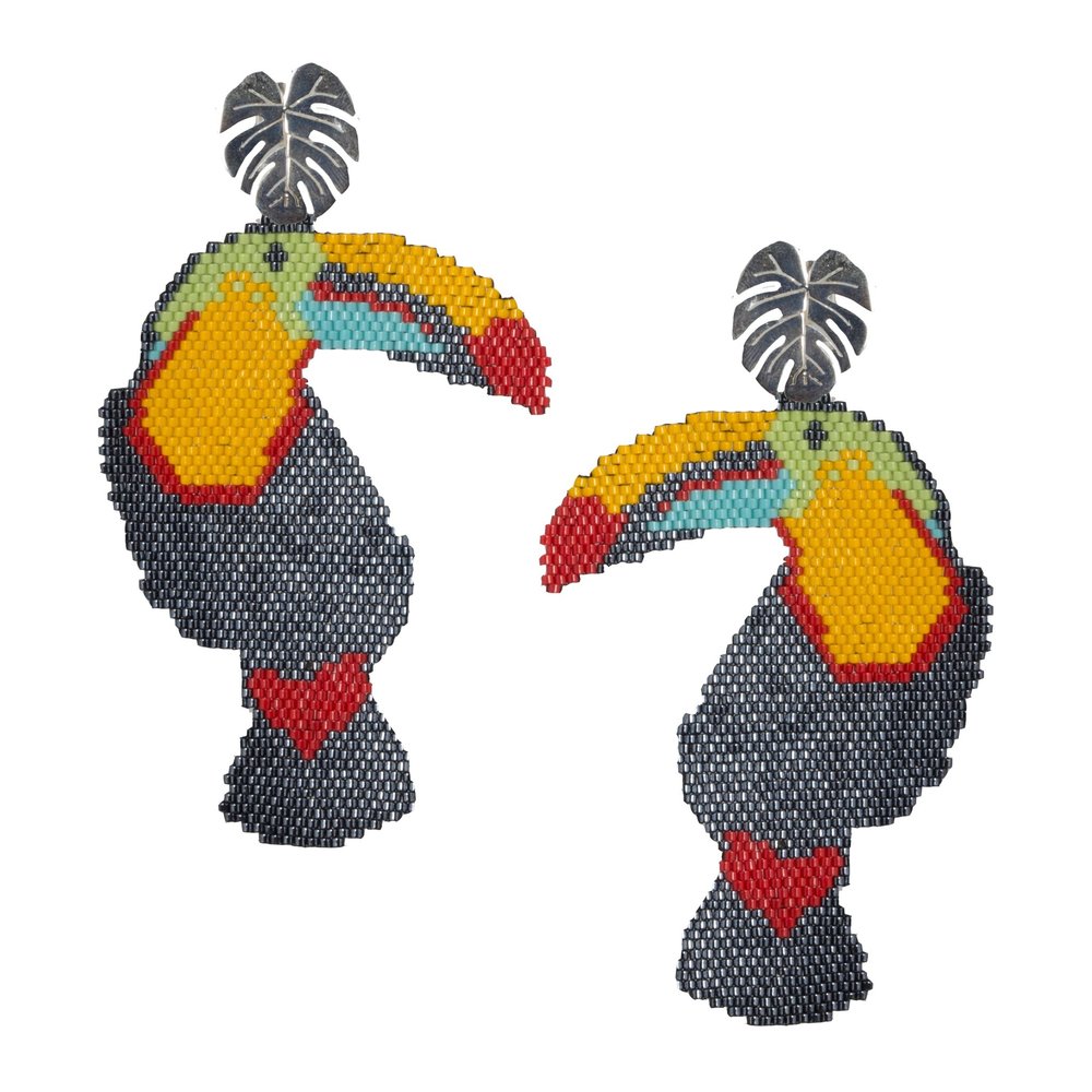 Tucan Earrings - JETLAGMODE