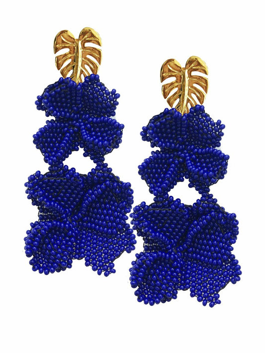 Cobalt Graden Earrings - JETLAGMODE