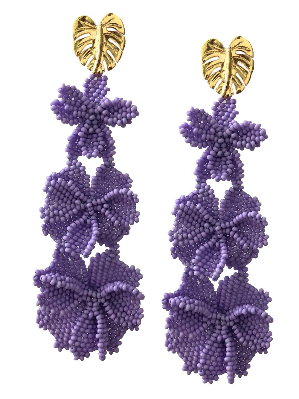 Lilac Garden Earrings - JETLAGMODE