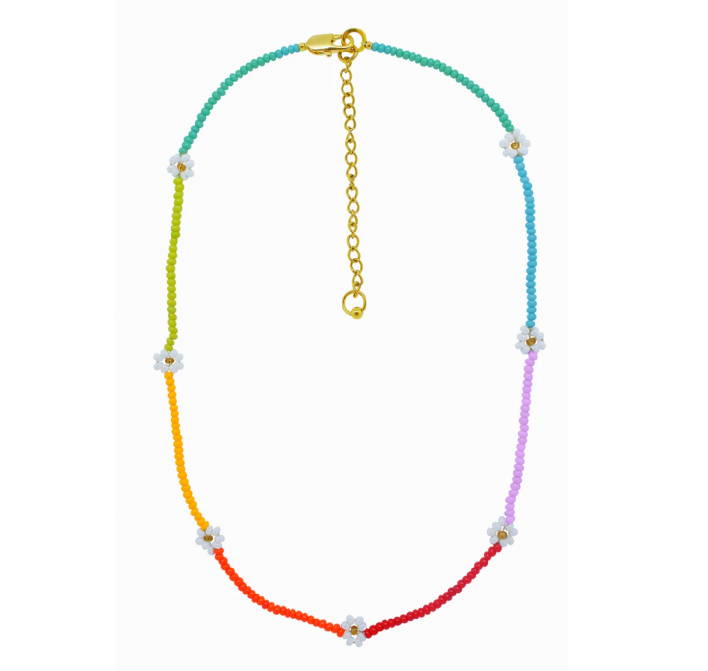 Rainbow Mini Necklace - JETLAGMODE