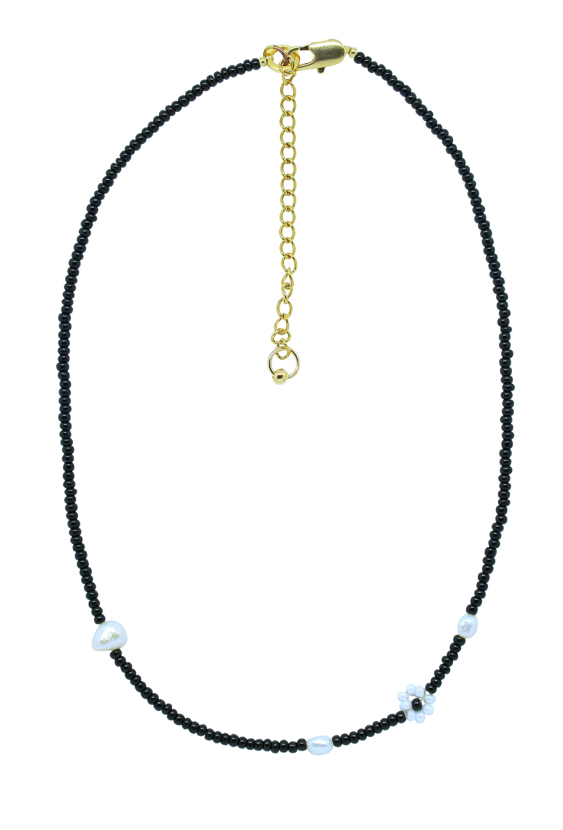 Black Mini Necklace - JETLAGMODE