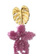Pink Single Garden Earrings - JETLAGMODE