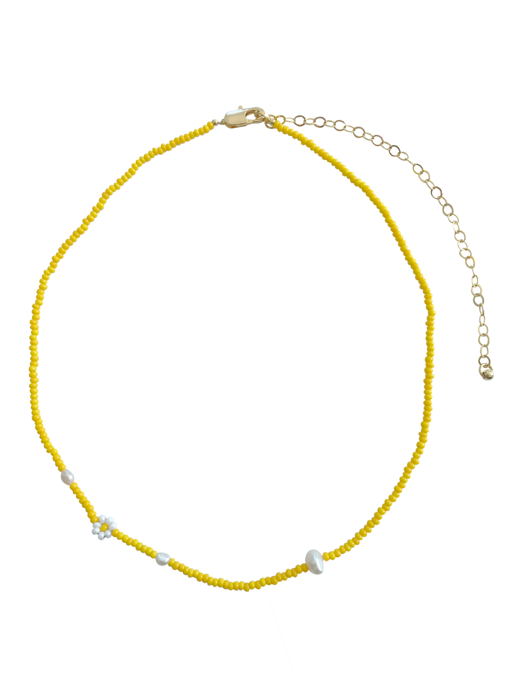 Yellow Mini Necklace - JETLAGMODE
